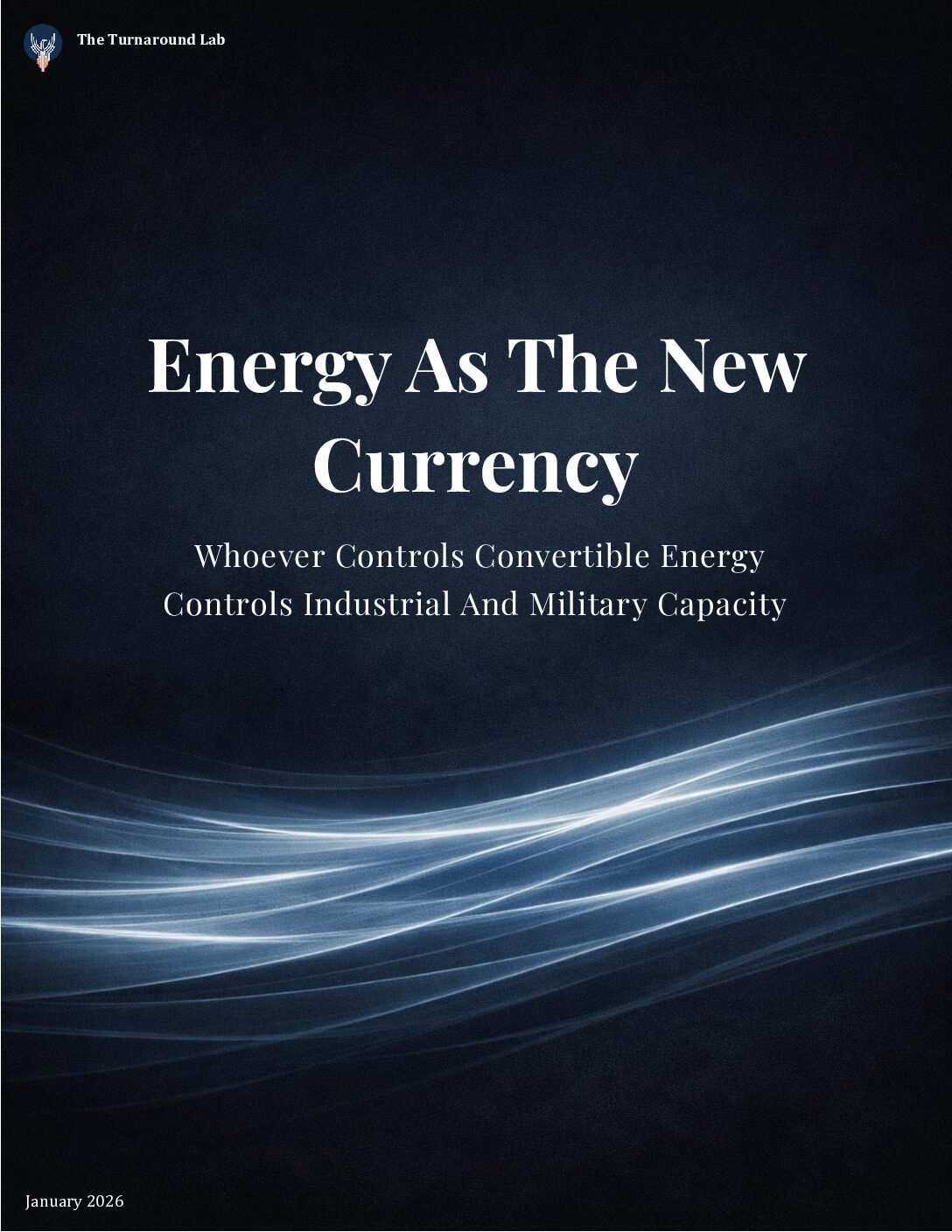 Energy As The New Currency