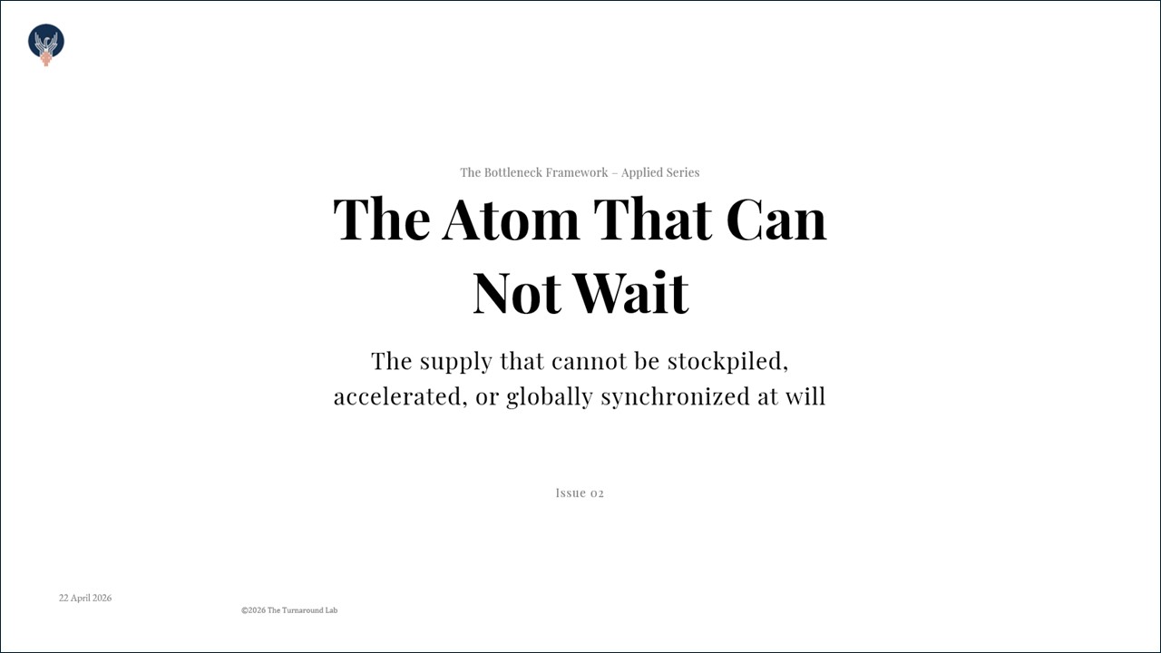 Medical Isotopes – The Atom That Cannot Wait